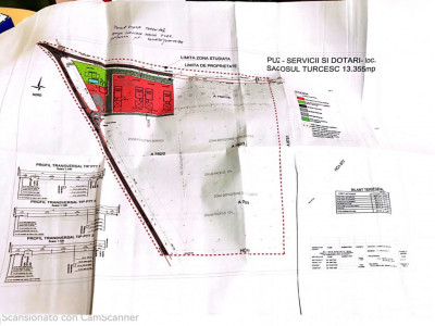 COMISION 0% Teren extravilan 13.350 mp, Sacosul Turcesc