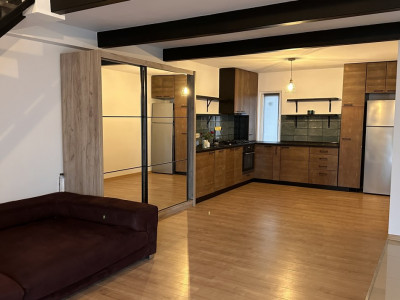 Apartament cu 2 camere tip Loft la etajul 1 cu gradina, in Giroc