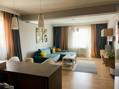 Apartament 4 camere mobilat si utilat cu scara interioara - Giroc